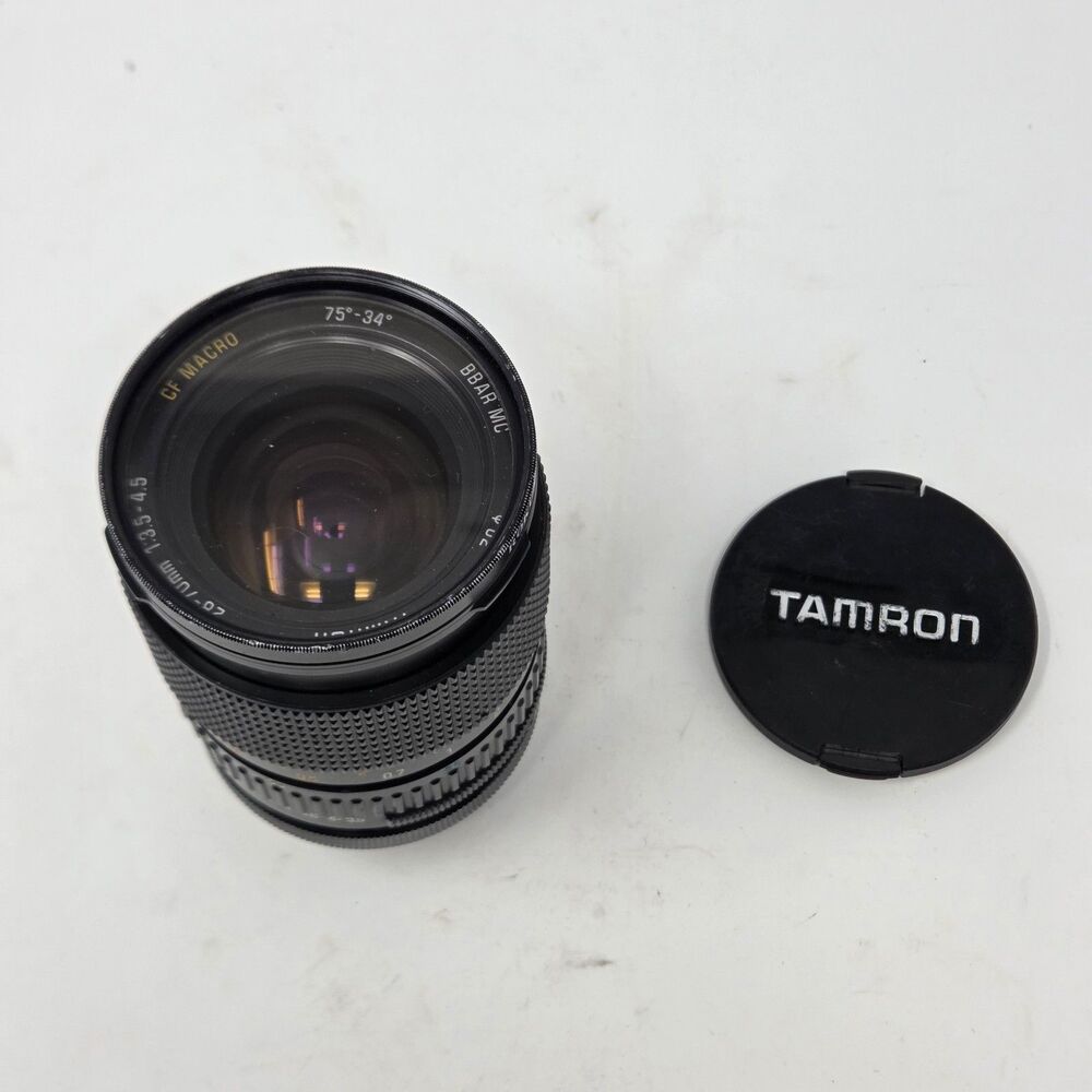 Tamron 35-70mm f/3.5-4.5 CF‎ Macro Adaptall-2 Lens Konica AR Japan